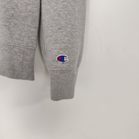 Champion Men's Authentic Athletic Sweatshirt Size S Gray Cotton Blend Activewear - Picture 3 of 8